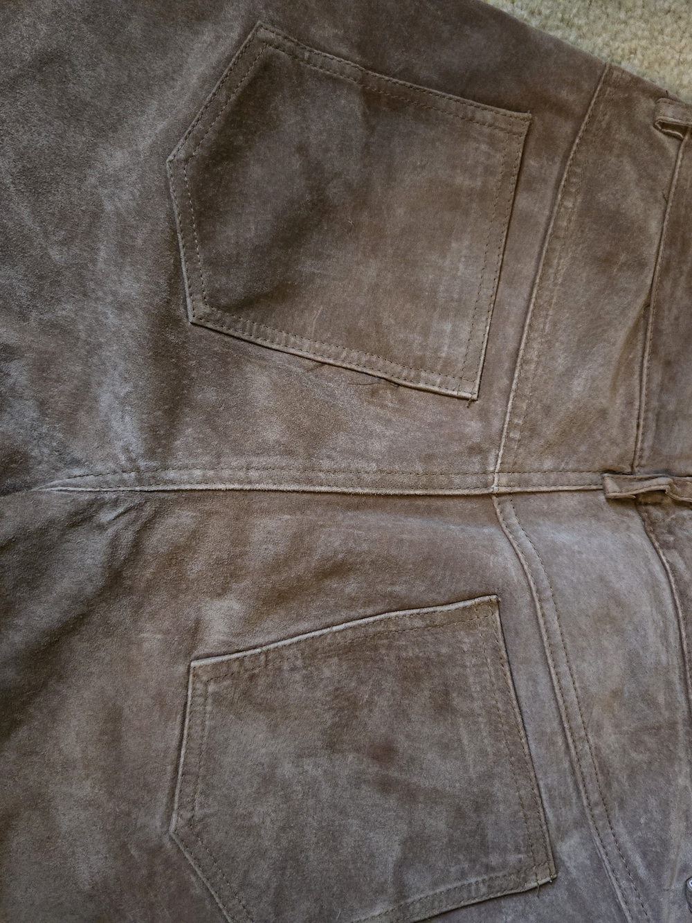 Coldwater Creek Leather Pants - Picture 4 of 4